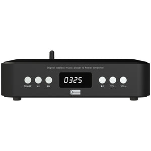 AMP65PLUS 2x50W Digital Lossless Music Player Power Amplifier Hifi Bluetooth Player Mini Amp Black