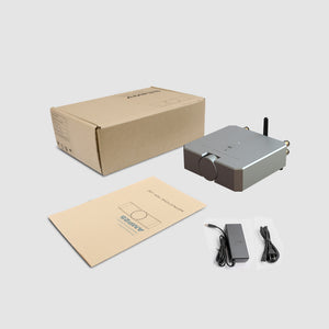 AMP25 2x80W Hifi Bluetooth Tube Amplifier Mini Amplifier Integrated Amplifier Headphone Amp Silver