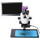 7X-45X Simul-Focal Trinocular Microscope Stereo Microscope with 51MP Camera for Soldering Repair