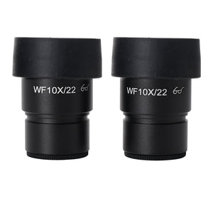 7X-50X Stereo Trinocular Head + WF10X/22mm Eyepiece Rubber Eye-Guards 0.7X Auxiliary Objective Lens