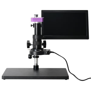 51MP 1080P 60FPS Digital Microscope with HDMI USB Camera 180X Lens 11.6&quot; Screen for PCB Soldering