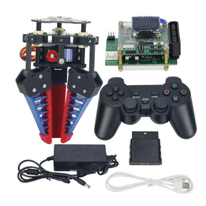 Bionic Manipulator Mechanical Arm For 0.8-3.9&quot; Objects Finger Gripper Robot Claw Assembled + Controller Kit
