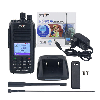 TYT MD-UV390 DMR Radio Station Dual Band Dual Time Slot Digital Walkie Talkie IP67 Waterproof