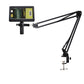 HY-2070 26MP Multi-Angle Digital Microscope Continuous Zoom with 7&quot; HD LCD Display 150X C-Mount Lens