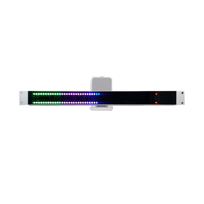 19&quot; 120-LED Music Spectrum Display USB Voice-Activated Rhythm Light (Type 1) for 1U Audio Cabinet