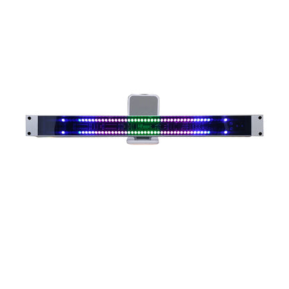 19&quot; 120-LED Music Spectrum Display USB Voice-Activated Rhythm Light (Type 2) for 1U Audio Cabinet