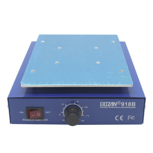 BOZAN 918B 450W Preheating Station Preheating Plate with 7.1x5.1&quot; Working Area for LCD Screen Repair