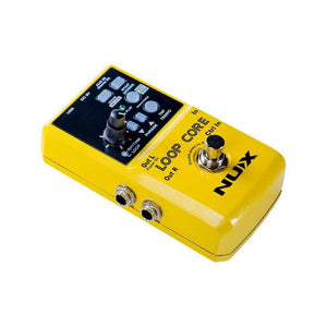 Nux Loop Core Guitar Effect Pedal Looper 6 Hours Recording Time, 99 User Memories, Drum Patterns with Tap Tempo