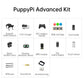 PuppyPi Advanced Kit AI Robot Quadruped Robot ROS Open Source Robot Dog with AI Vision 1MP Camera