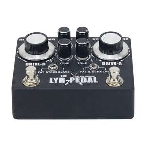 LYR-Pedal Overdrive Pedal Distortion Pedal Stompbox Replacement for KING TONE Guitar Pedal