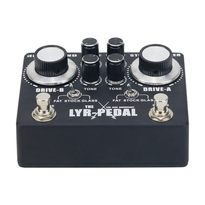 LYR-Pedal Overdrive Pedal Distortion Pedal Stompbox Replacement for KING TONE Guitar Pedal