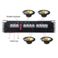400W Car Audio Power Amplifier Subwoofer 12V 4 Channel Power Amplifier Vehicle 4Ch ClassA/B Amplifier Board