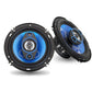 2pcs Durable 6Inch 2Way 300W Car Speaker Automobile Car HiFi Audio Full Range Frequency Coaxial Speaker High Pitch Loudspeaker