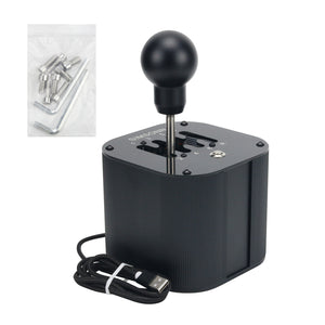 8+R Simulation Racing Game H gear Shifter For Logitech G29/G25/G27/G920 For Thrustmaster T300RS/GT ETS2 Simracing PC USB