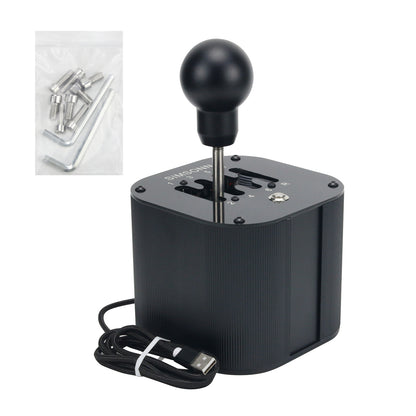 8+R Simulation Racing Game H gear Shifter For Logitech G29/G25/G27/G920 For Thrustmaster T300RS/GT ETS2 Simracing PC USB