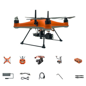 SwellPro Splash Drone 4 Waterproof Drone Quadcopter 2KG Load Capacity (Basic Version for Rescue)
