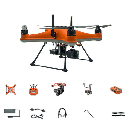 SwellPro Splash Drone 4 Waterproof Drone Quadcopter 2KG Load Capacity (Basic Version for Rescue)