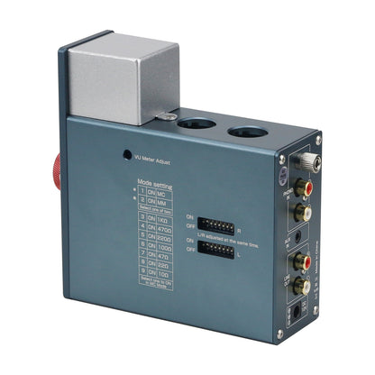 T4 PLUS Tube Preamplifier MM MC Phono Preamp Headphone Amplifier w/ VU Meter Imported Vacuum Tubes