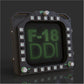 Replacement Board for PC USB F/A-18C Cockpit flight Simulator DDI meter For DCS Falcon BMS TFT Full Color Screen 768X768 DPI-With Screen