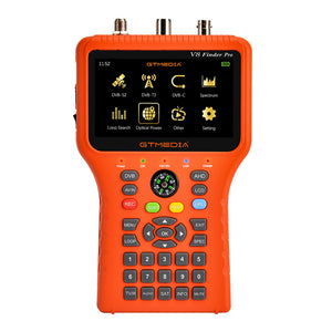 GTMEDIA V8 Finder Pro Satellite Finder Satellite Signal Finder w/ 4.3&quot; LCD for DVB-S2 T2 C AHD ATSC