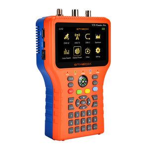 GTMEDIA V8 Finder Pro Satellite Finder Satellite Signal Finder w/ 4.3&quot; LCD for DVB-S2 T2 C AHD ATSC