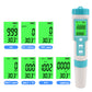 7-In-1 Water Quality Meter Water Quality Tester C-600A for Testing TDS/EC/PH/SALT/S.G/ORP/TEMP
