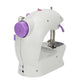 Mini Desktop Sewing Machine Portable Sewing Machine Electric Type Dual Speed Double Thread w/ Light