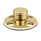 Pure Copper Universal LP Vinyl Record Weight Turntable Stabilizer Clamp (Golden 320G/0.7LB)