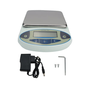 5000x0.01g Digital Lab Scale Balance Electronic Balance Scale Portable High Precision Jewelry Scale
