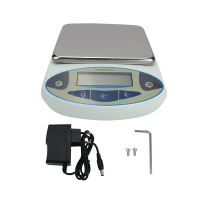 5000x0.01g Digital Lab Scale Balance Electronic Balance Scale Portable High Precision Jewelry Scale