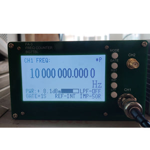12.4G Precision Frequency Counter 11Bit/Sec High-Speed Frequency Meter FA-3-12.4GP w/ Power Meter