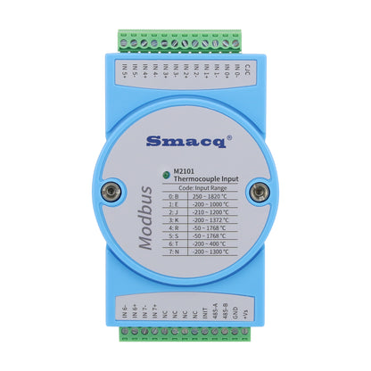 M2101 8CH Thermocouple Input Temperature Acquisition Module Remote IO Module For Modbus RTU