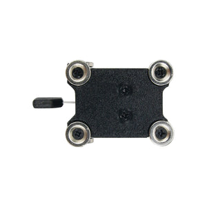 CH-5030 Single Paddle Key Automatic CW Key Morse Key with Magnetic Base for Transceiver Mobile Radio