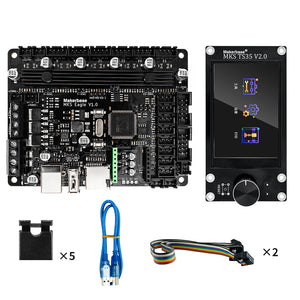 Makerbase 3D Printer Motherboard 3D Printer Main Board MKS Eagle + MKS TS35 Replacing Robin Nano V3
