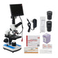400X Blood Microscope Digital Microscope 5MP Pixel XSP-116D + 7 Inch LCD Display + Aluminum Case