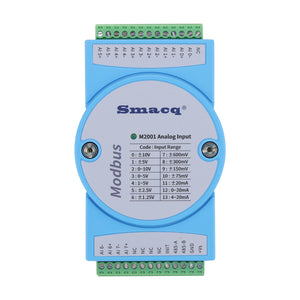 M2001 Data Acquisition Card Remote IO Module Voltage Current Collection 8CH AI 14 Ranges For Modbus