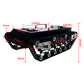 WT-200s Upgraded RC Tank Chassis Metal Track Tank Load 30KG Shock Absorber (Without Controller)