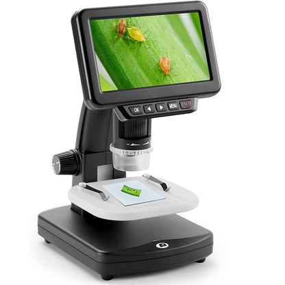 1500X 1080P Digital Microscope USB Microscope YS021 with 5&quot; Screen 5MP Sensor for Electronics Repair