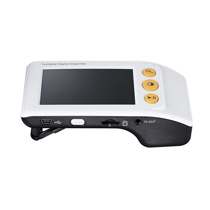 2X-25X Portable Digital Magnifier YS008 w/ 3.5&quot; Screen for People to Read Magazines and Newspaper