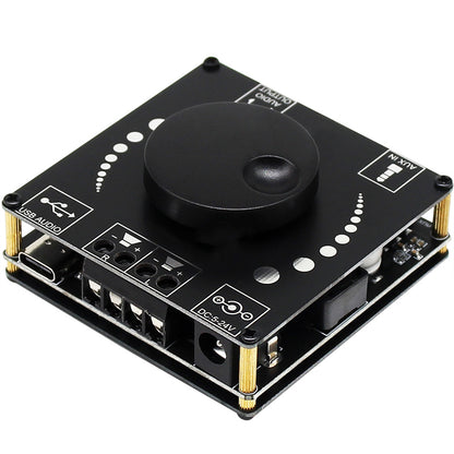 Sinilink Hifi TPA3116D2 BT5.0 Amplifier Board 2*50W Bluetooth Amplifier Module XY-AP50H for Speakers