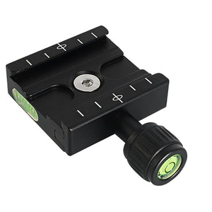 QR-50 Quick Release Clamp Quick Release Plate 13.2-22LB Load Capacity for Tripod Gimbal Stabilizer
