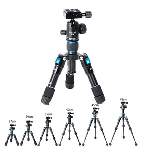 BEXIN MS08 18.9&quot; Mini Tripod Table Top Tripod Photography Part for DSLR Camera Selfie Live Stream