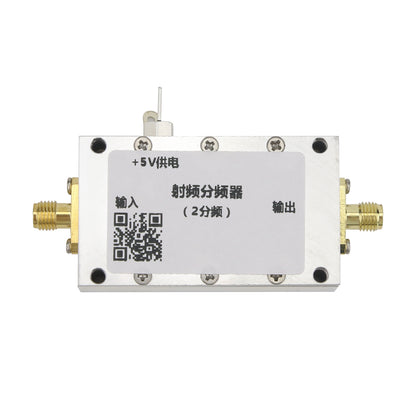 QM-FD2H 200MHz-8.5GHz Frequency Prescaler RF Frequency Divider Clock Divider (Frequency Divided by 2)