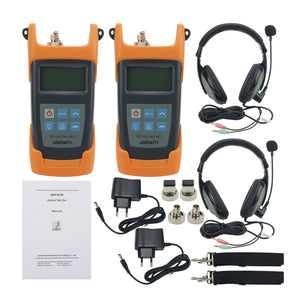 JW4103N Optical Talk Set 1310/1550NM Fiber Optic Talk Set With Optical Light Source Color Screen