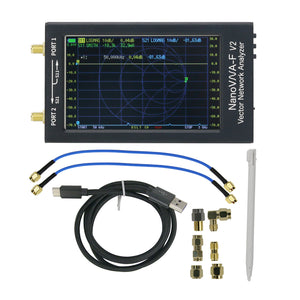 Maxgeek NANOVNA-F V2 3GHz Vector Network Analyzer Antenna Analyzer 4.3&quot; IPS LCD Display Touch Operation