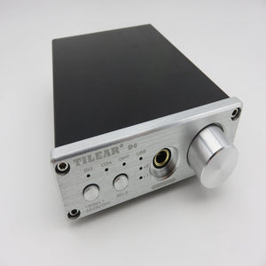 TILEAR D6 USB DAC Decoder TPA6120 Headphone Amplifier Dual ES9038Q2M Supporting DSD256