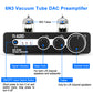 FX-AUDIO- DAC Desktop USB DAC ES9018K2M 6N3 Tubes High Quality Audio Decoder TUBE-06MKII Black