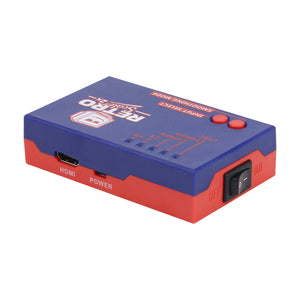 RetroScaler2x AV Converter and Line-Doubler AV to HDMI Converter Set Blue for Dreamcast/Saturn/MD1