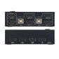 2 Ports KVM Switch Dual Display 4K HDMI KVM Switch Dual Monitor KC-KVM202 for Mac OS Windows Linux