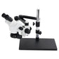 HAYEAR 2K Trinocular Microscope HDMI Stereo Microscope 51MP Camera Adjustable Arm for Phone Repair